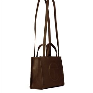 Chocolate Brown Medium Telfar Shopping Bag